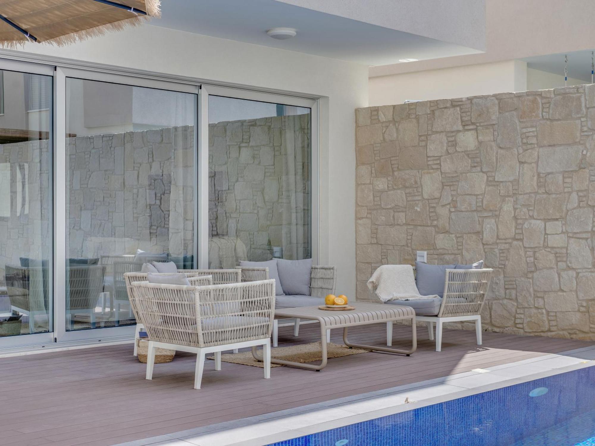 Sanders Mythical Blue Villas Paralimni Buitenkant foto
