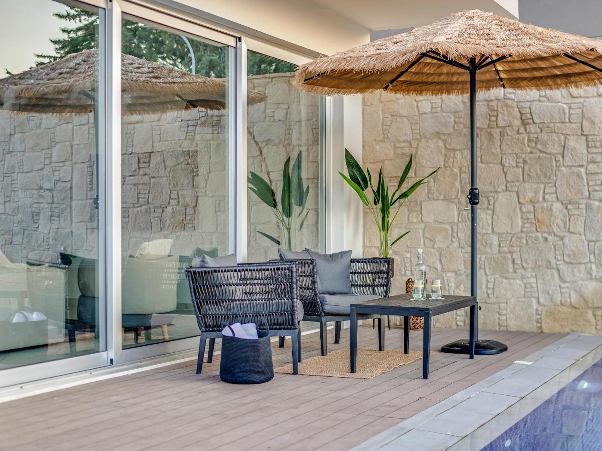 Sanders Mythical Blue Villas Paralimni Buitenkant foto